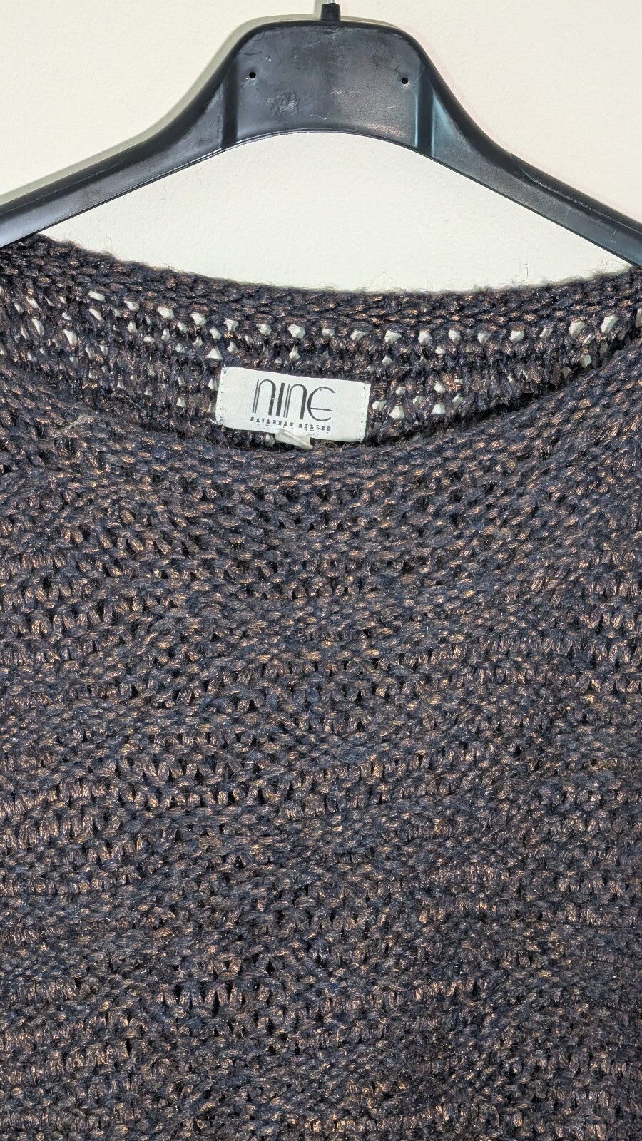 Nine By Savannah Miller Women's Sweatshirt Jumper - Blue - Size 18