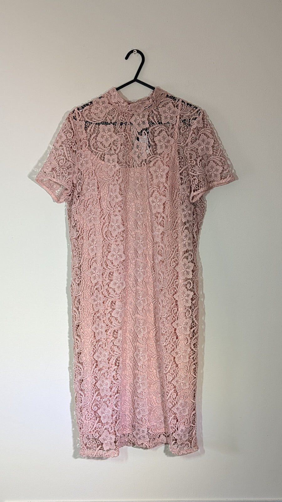 M&S Women's Dress - Pink - Size 14