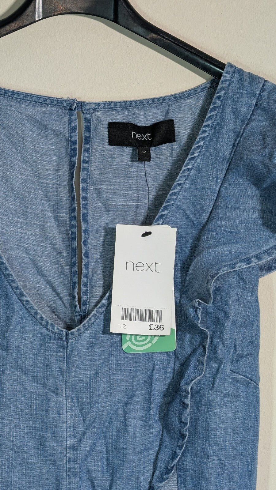 Next Women's Playsuit - Blue - Size 12