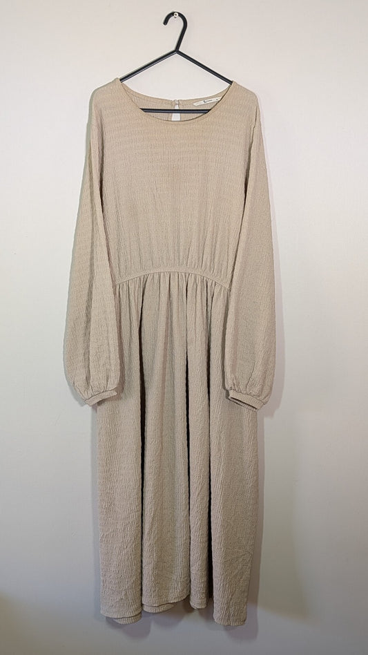Tu Women's Dress - Beige - Size 18
