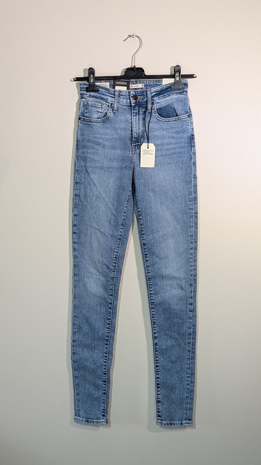 Levi's Women's 721 High Rise Skinny Jeans - Blue - Size 25W 32L