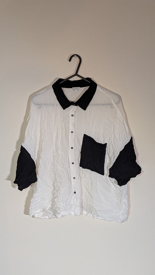 OVS Women's Shirt - White - Size Large