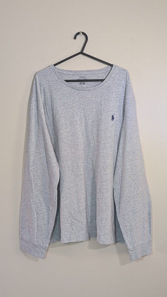 Ralph Lauren Men's T Shirt - Grey - Size XXL