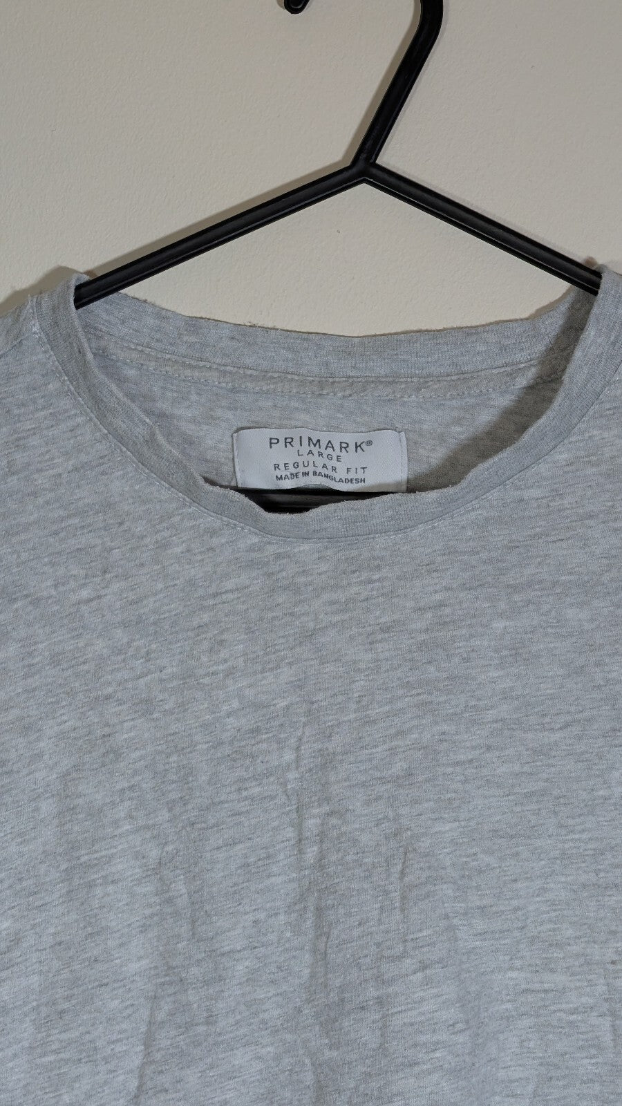 Primark Women's T Shirt - Grey - Size Large
