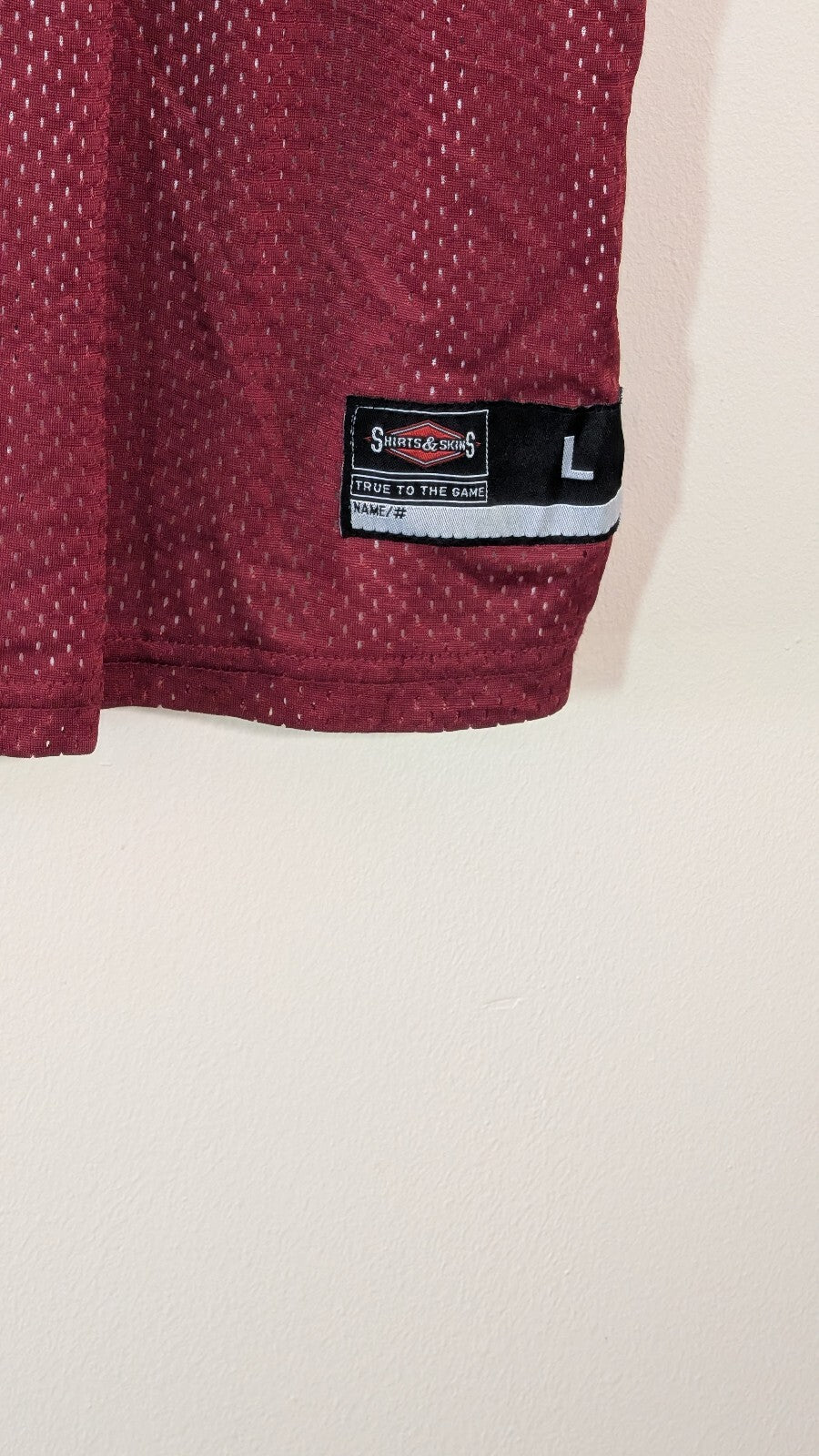 Shirts & Skins Men's Roadrunner Basketball Vest - Red - Size Large