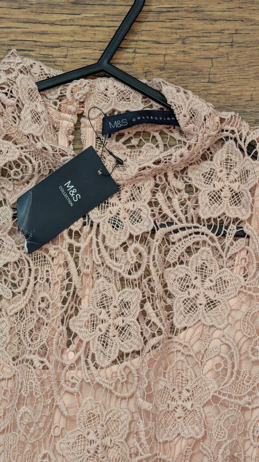 M&S Women's Dress - Pink - Size 14