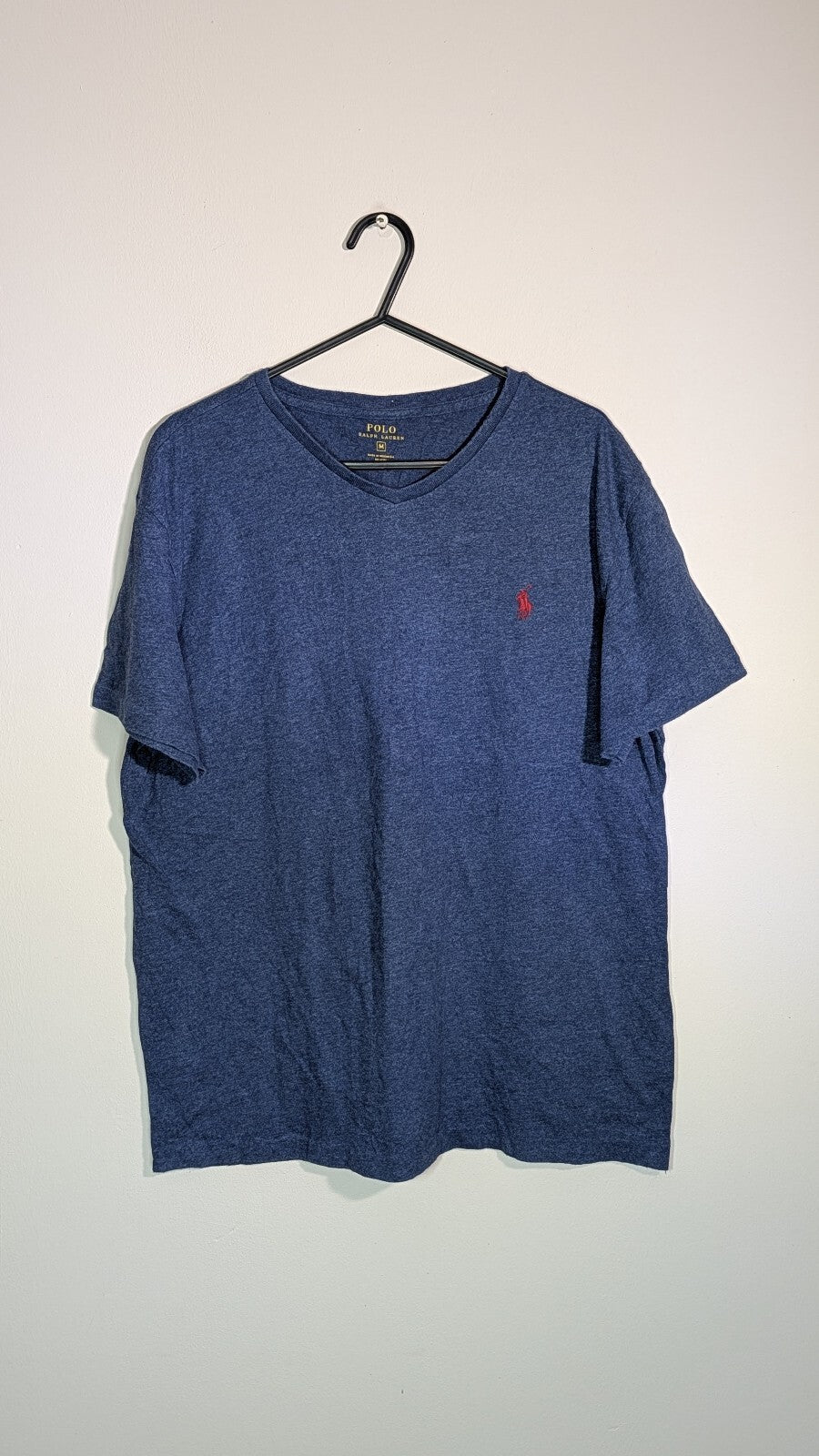 Ralph Lauren Men's T Shirt - Blue - Size Medium