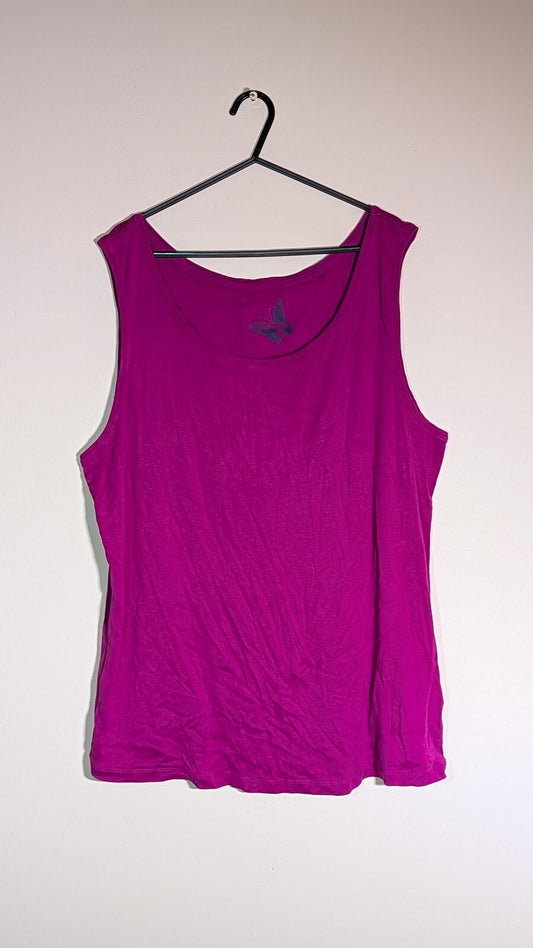 Debenhams Women's Vest - Purple - Size 22
