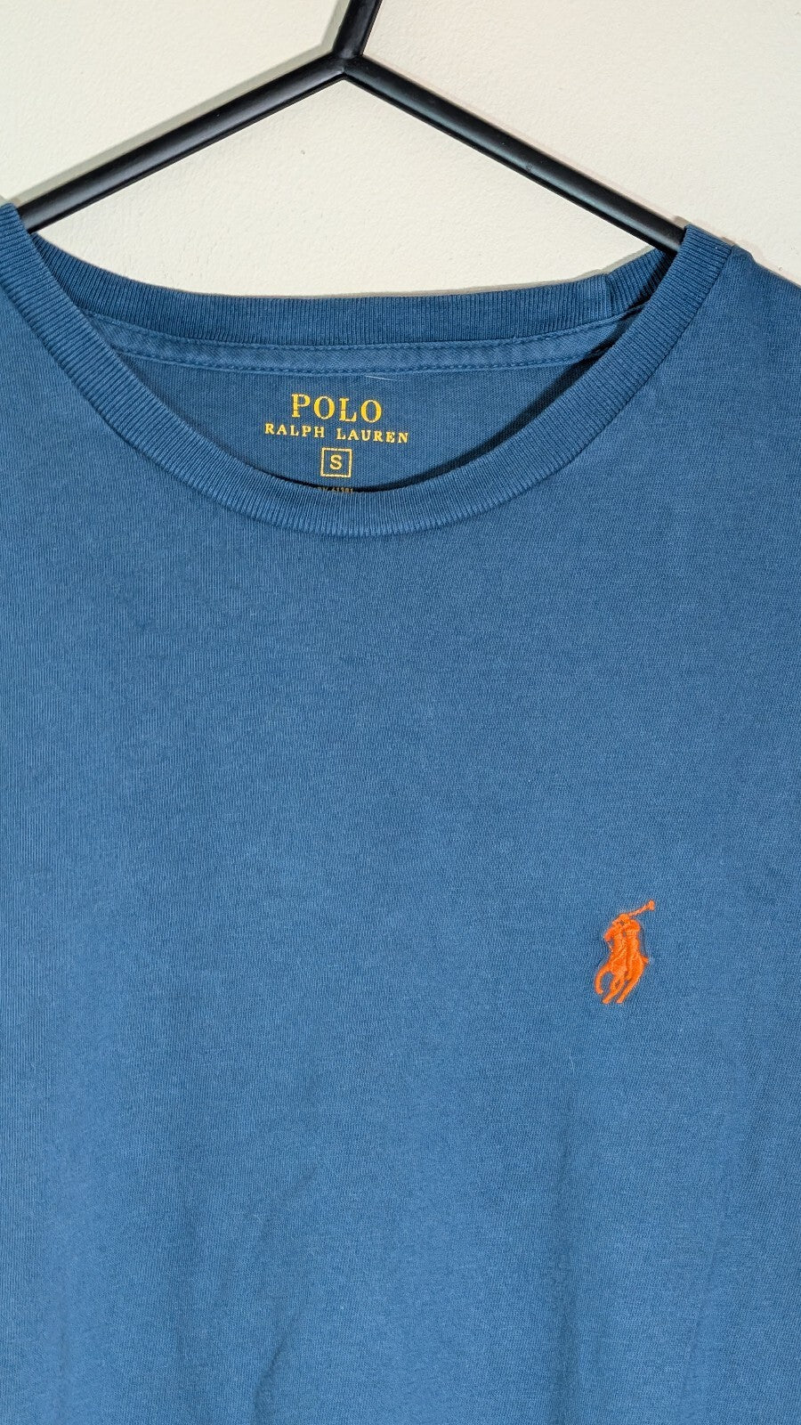 Ralph Lauren Men's T Shirt - Blue - Size Small