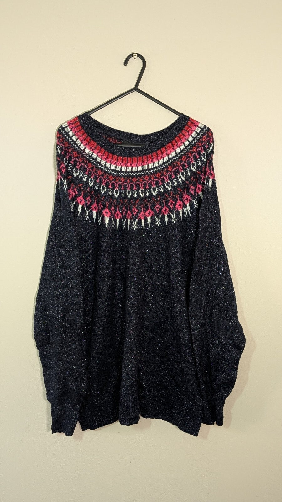 Lane Bryant Women's Sweatshirt Jumper - Navy - Size 14