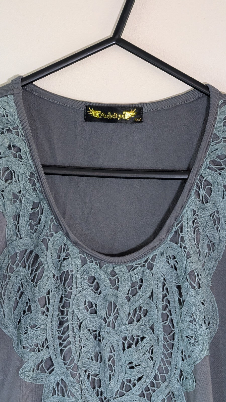 Angeleye Women's Dress - Grey - Size Small