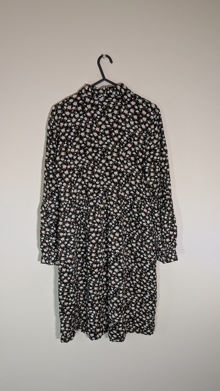 Tu Women's Floral Dress - Black - Size 10