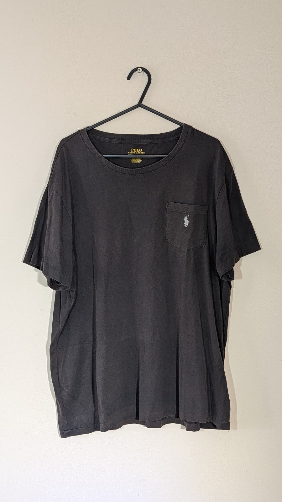 Ralph Lauren Men's Custom Slim Fit T Shirt - Grey - Size XL