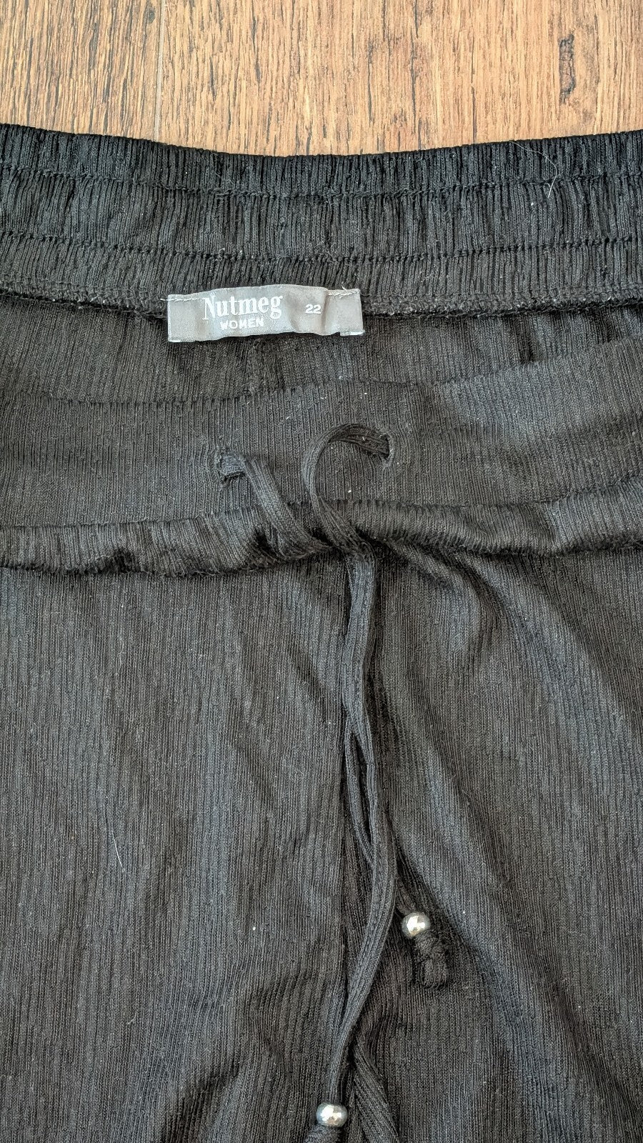 Nutmeg Women's Shorts - Black - Size 22