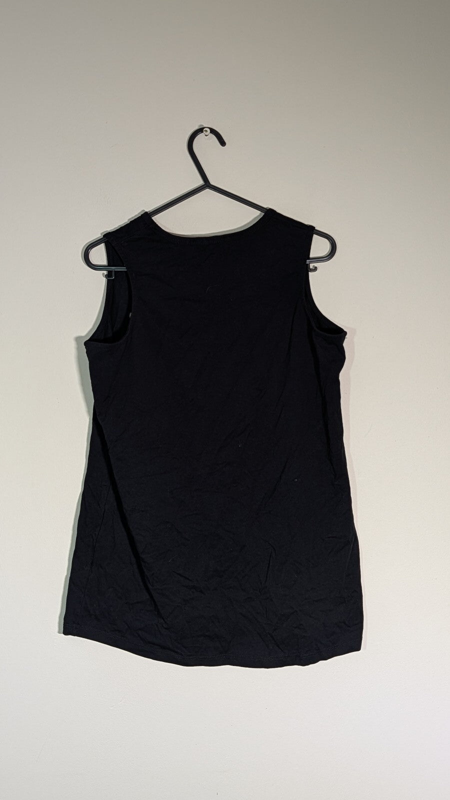 Select Women's Vest T Shirt - Black - Size 10