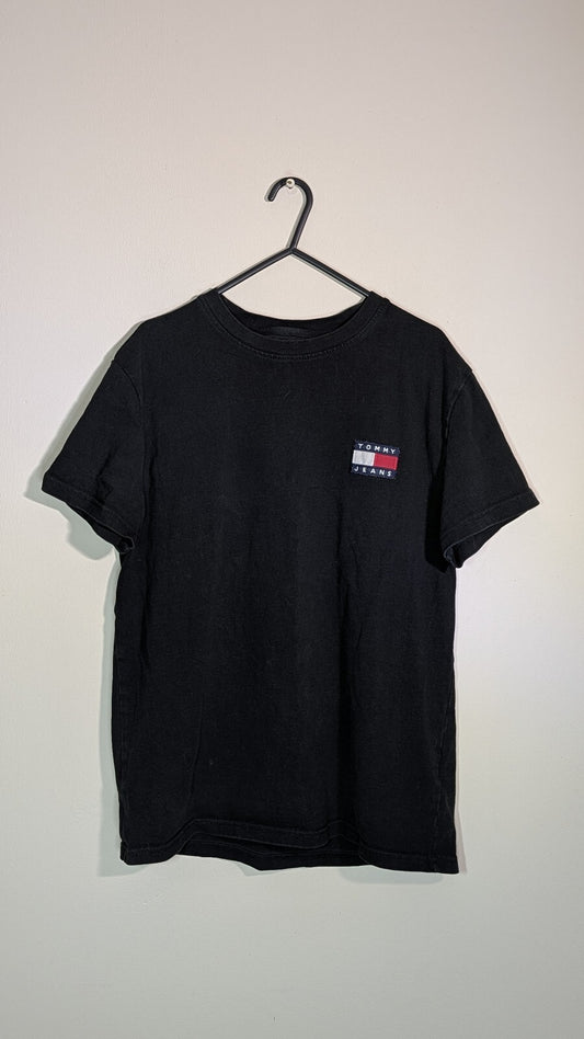 Tommy Hilfiger Men's T Shirt - Black - Size Small