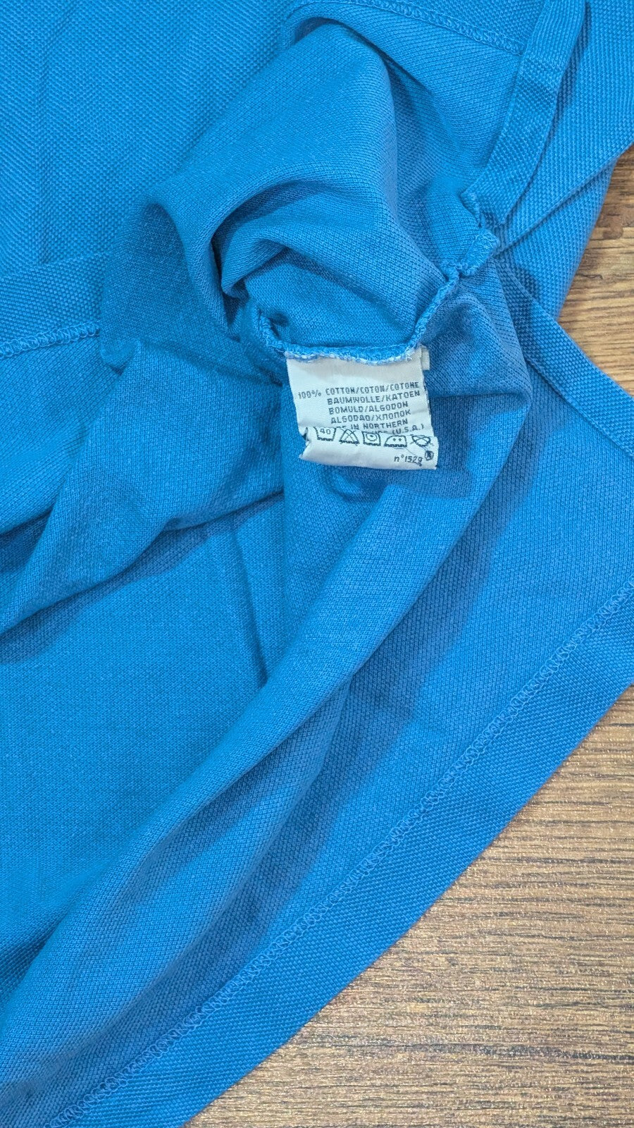 Ralph Lauren Men's Polo T Shirt - Blue - Size Medium