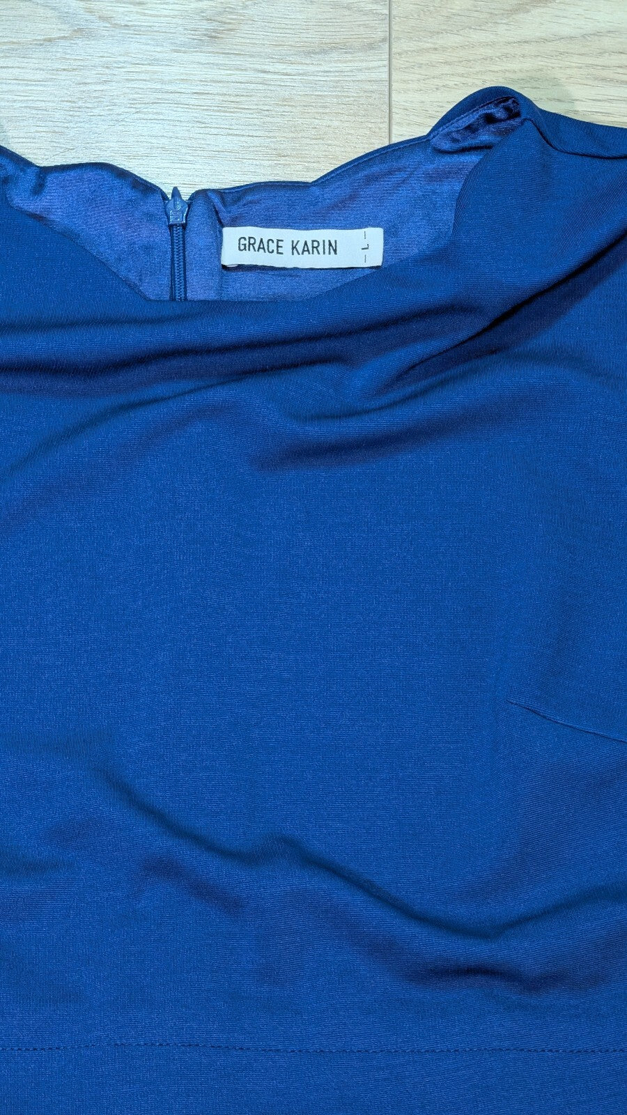 Grace Karin Women's Dress - Blue - Size Large