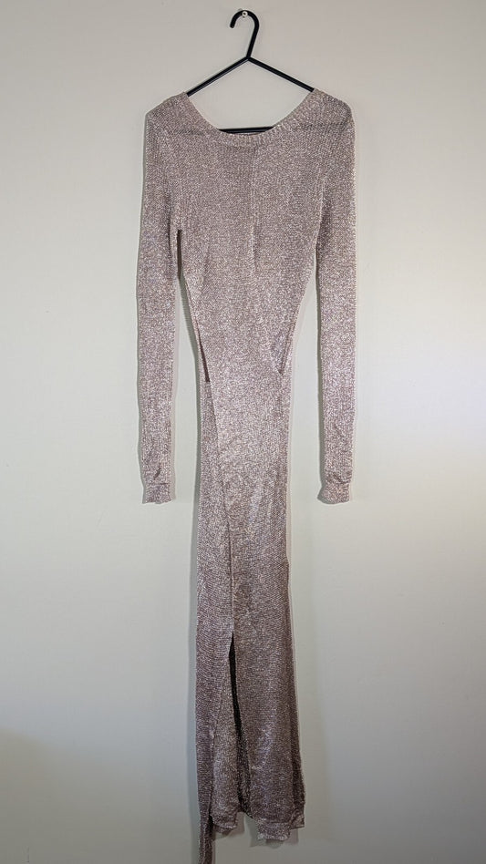 Mystery Jane Women's Dress - Silver - Size Small