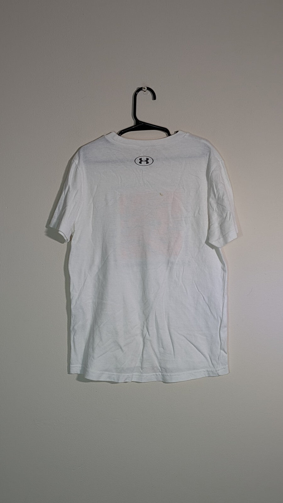 Under Armour Kid's Boys T Shirt - White - Size Small