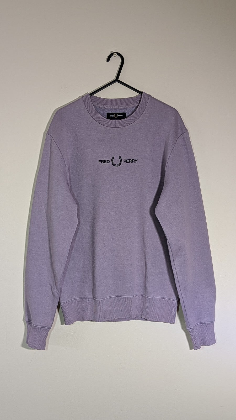 Fred Perry Men's Sweatshirt Jumper - Purple - Size Small