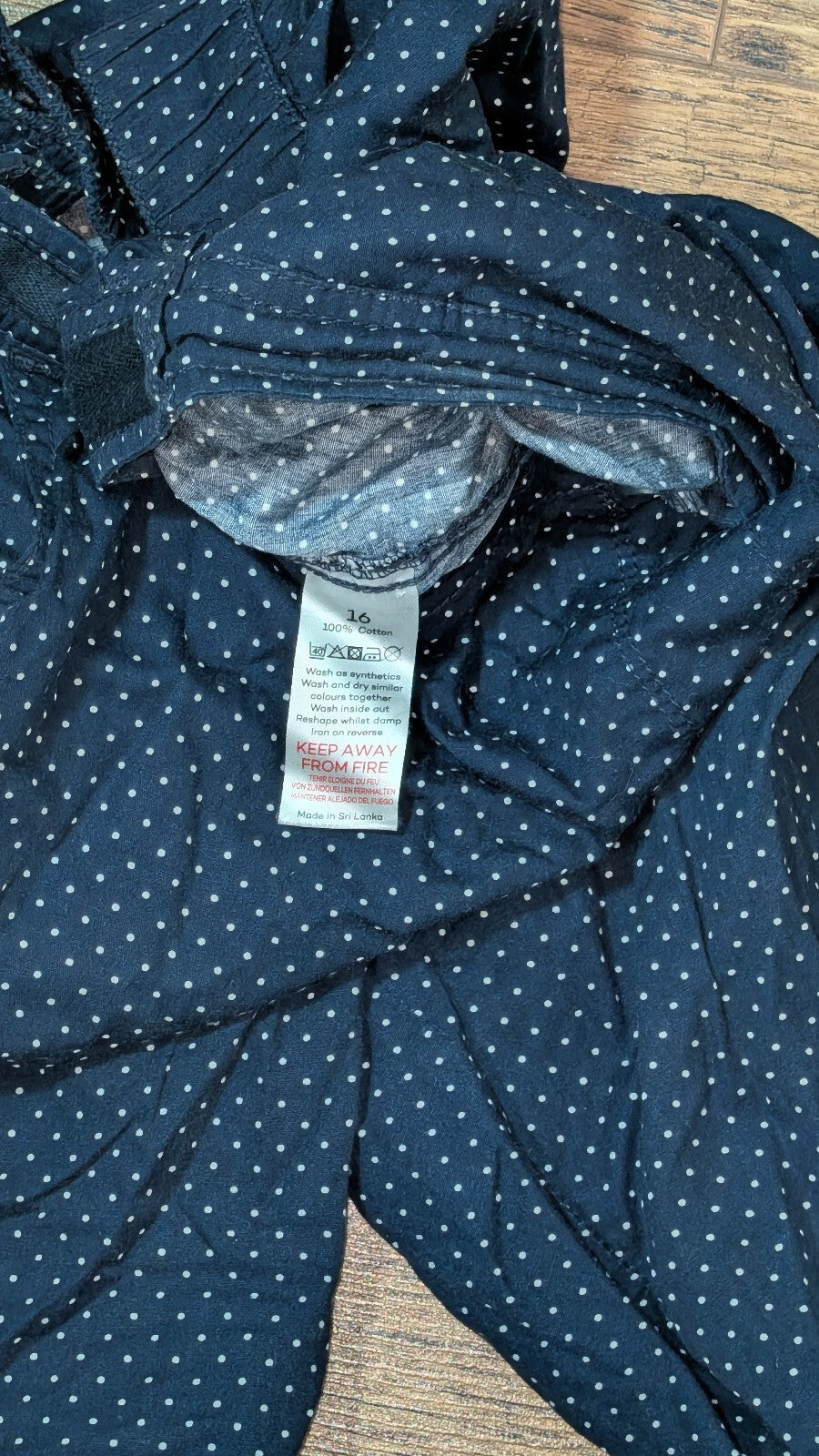 Bonmarche Women's Trousers - Navy - Size 16