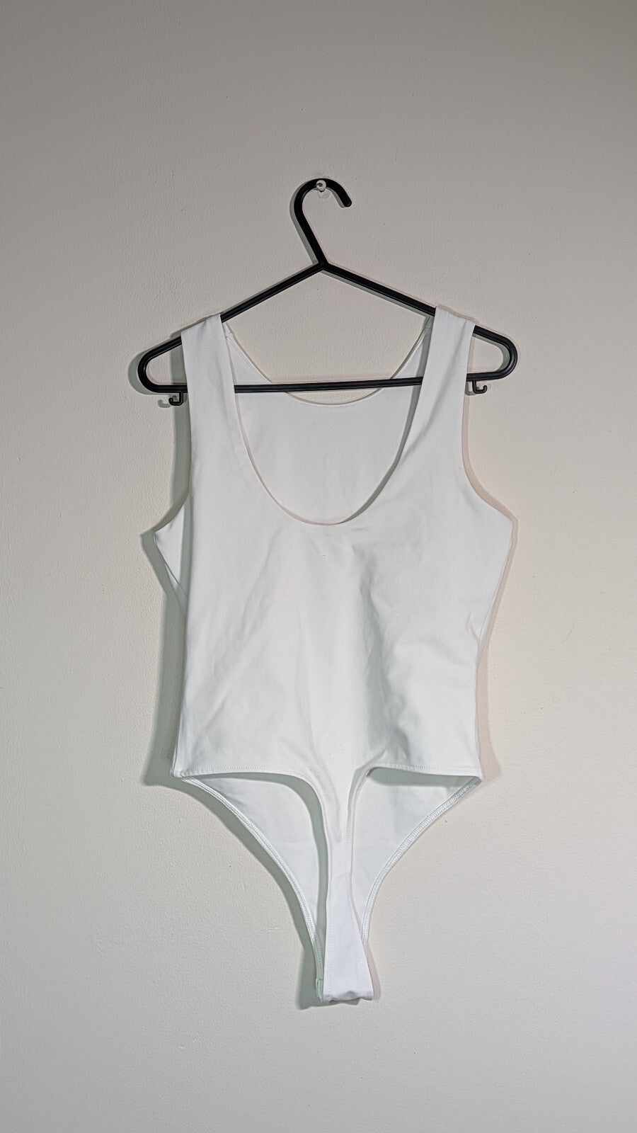 H&M Women's Bodysuit - White - Size Small
