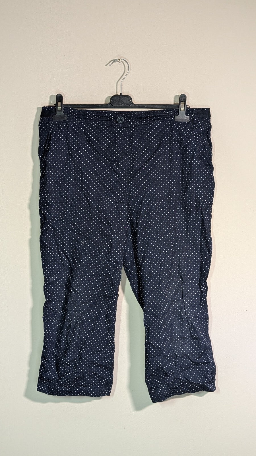 Bonmarche Women's Trousers - Navy - Size 16