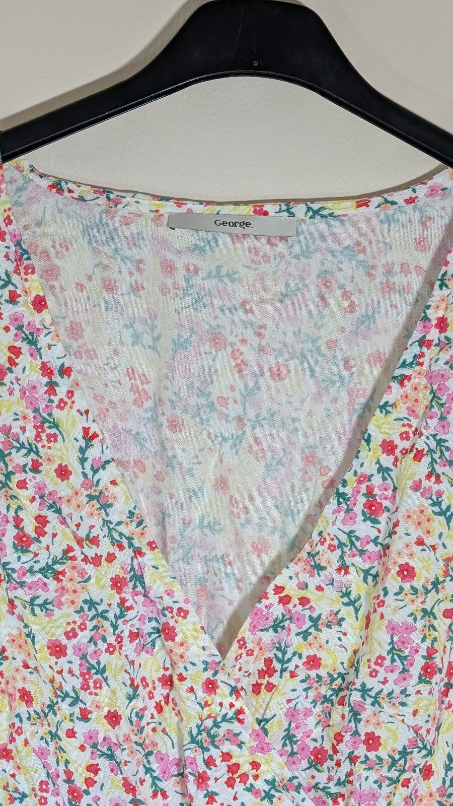 George Women's Floral Dress - Pink - Size 8