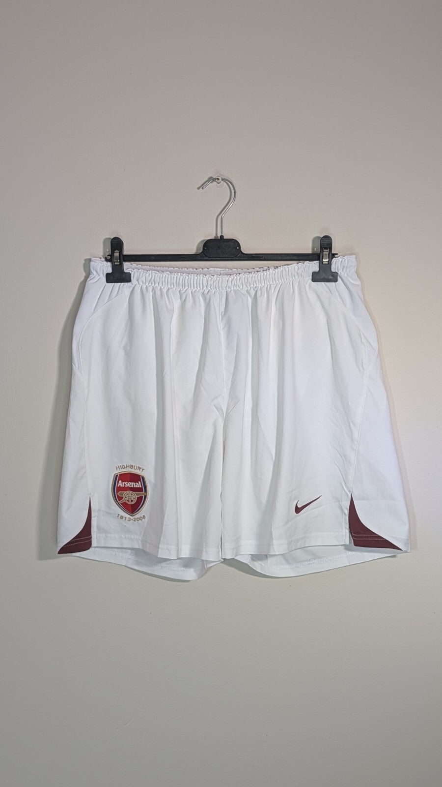 Nike Men's Arsenal 2005/06 Shorts - White - Size XL