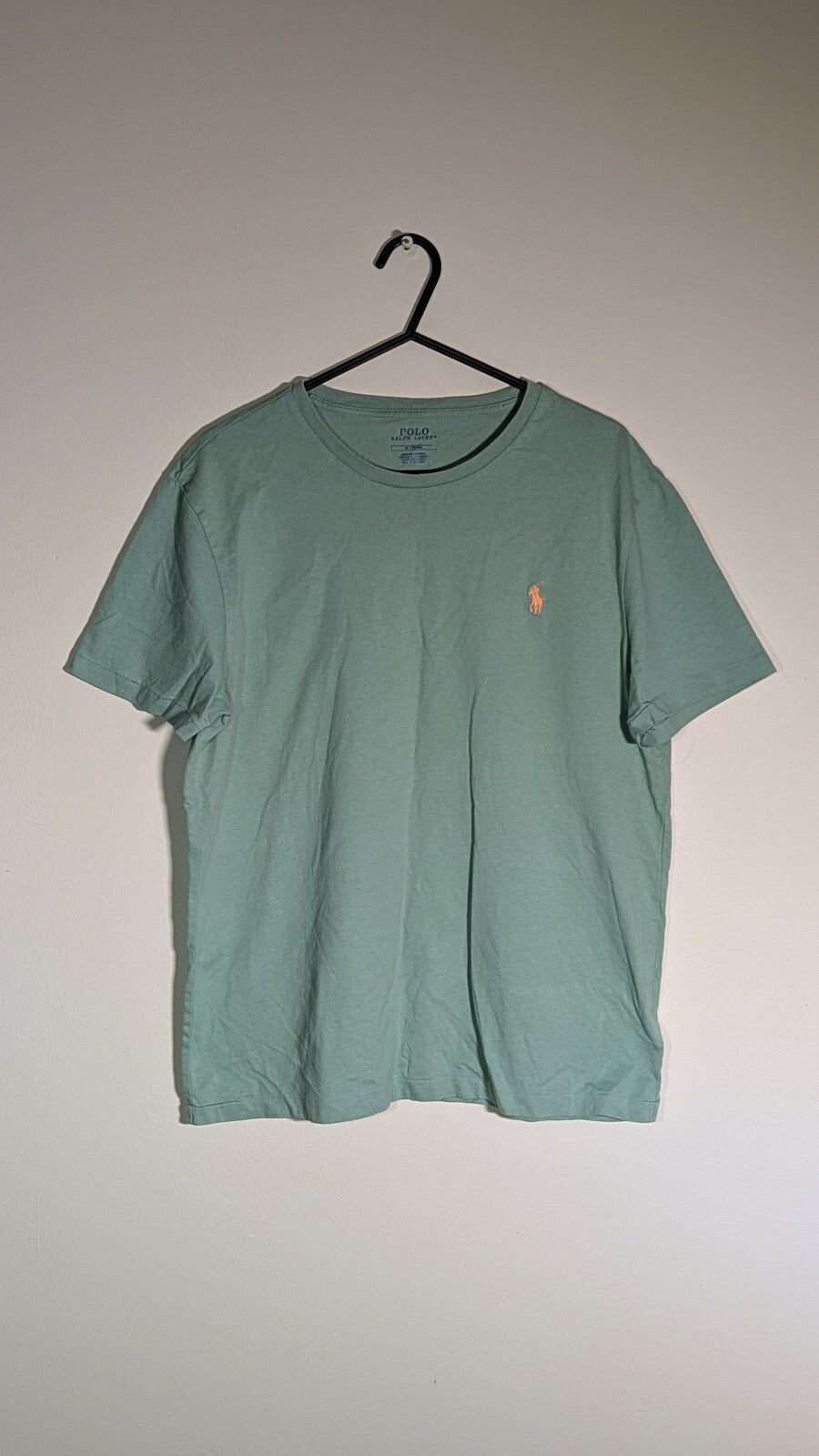 Ralph Lauren Men's T Shirt - Green - Size Medium