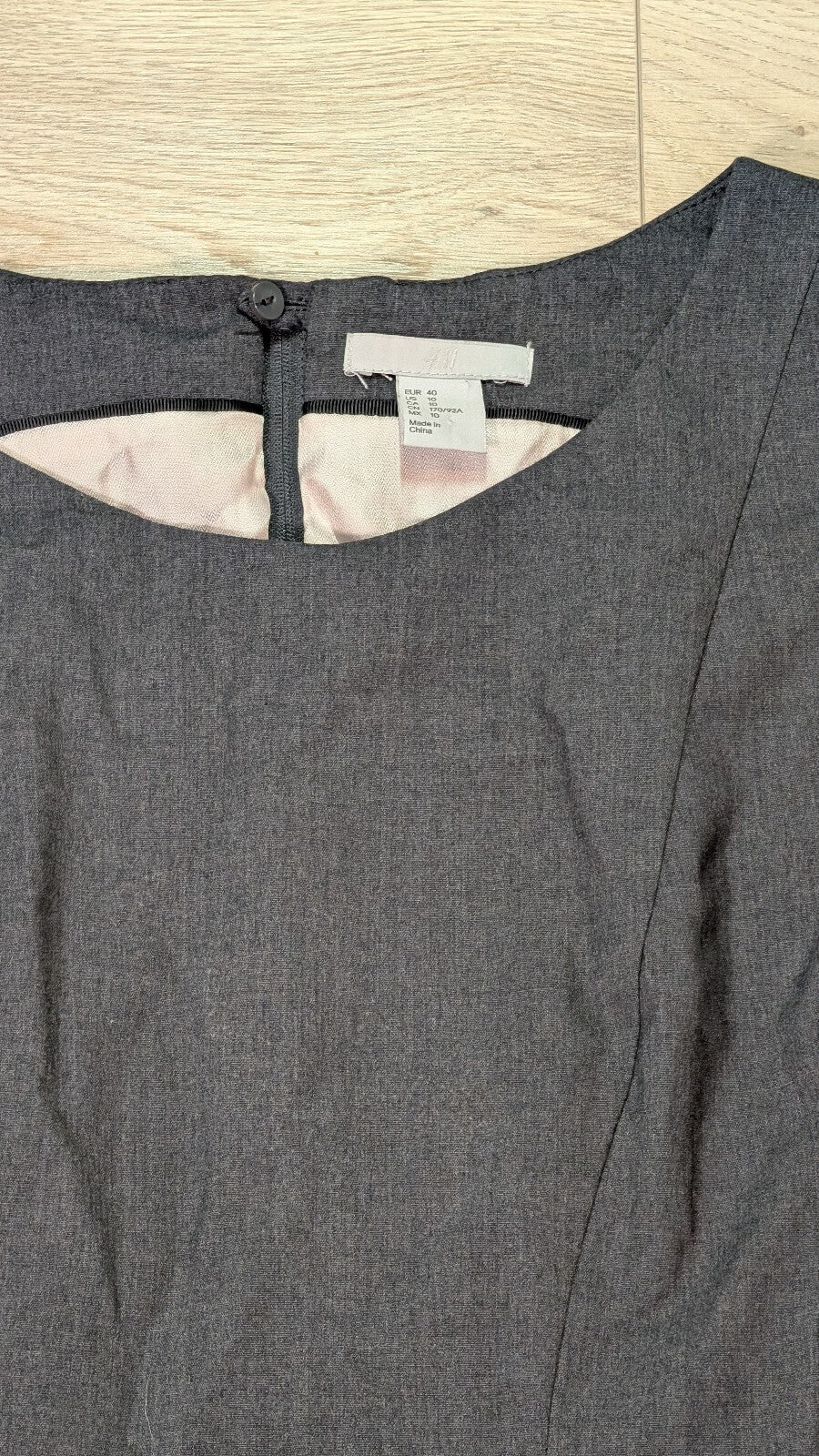 H&M Women's Dress - Grey - Size 12