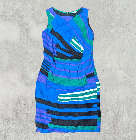 Per Una Women's Dress - Blue - Size 14