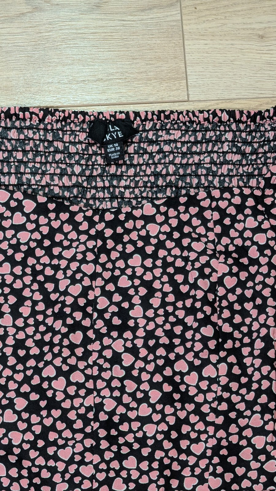 Lola Skye Women's Love heart Dress - Pink - Size 10