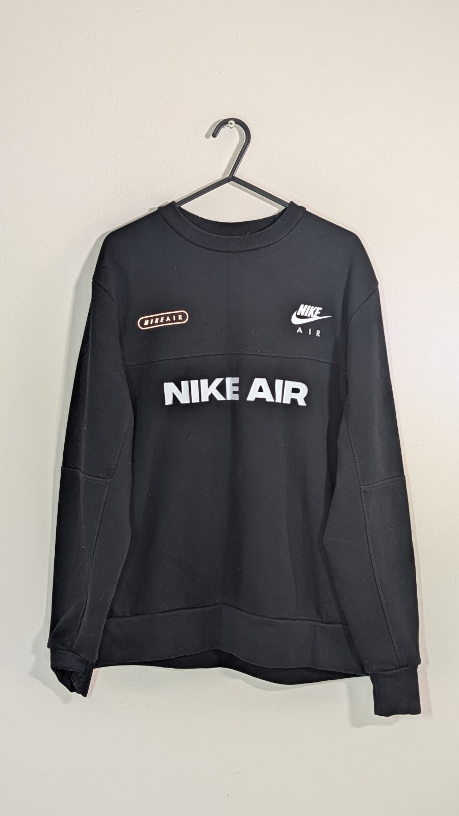 Nike Men's Sweatshirt Jumper - Black - Size Small