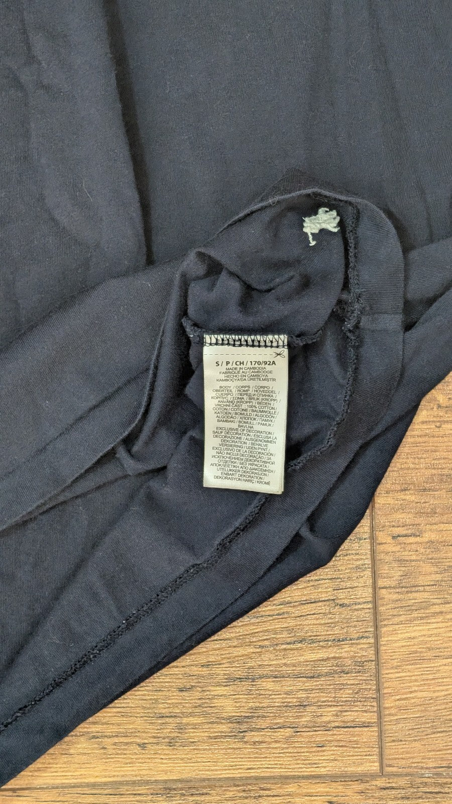 Ralph Lauren Men's T Shirt - Navy - Size Small