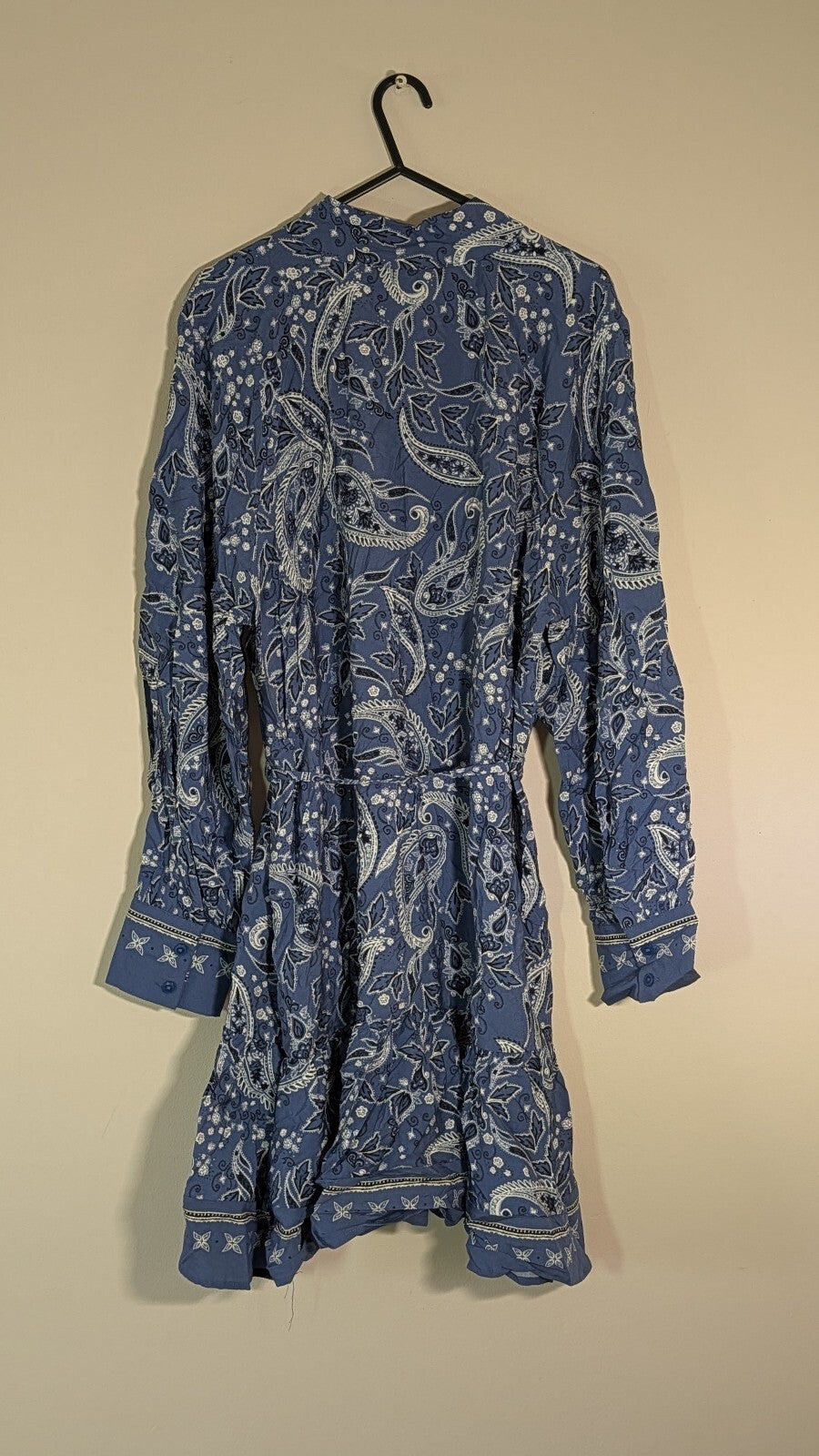 Papaya Women's Floral Dress - Blue - Size 14