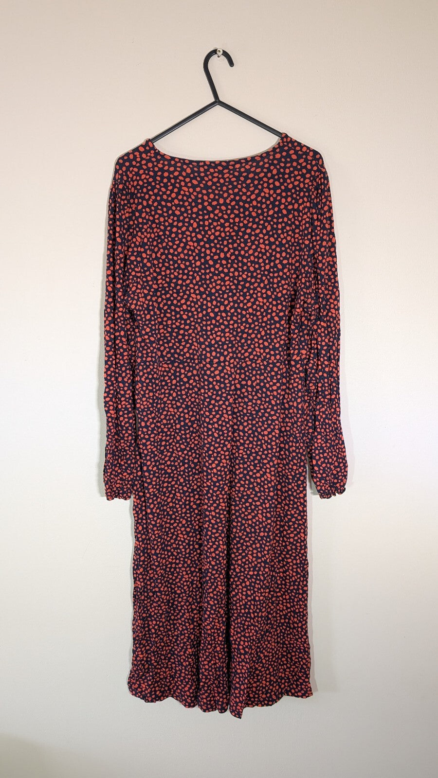 M&S Women's Dress - Orange - Size 14