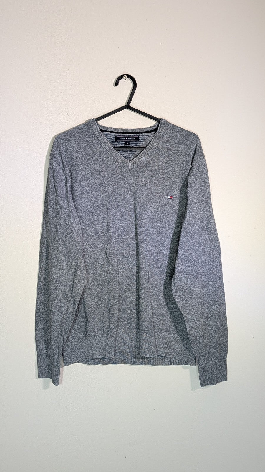 Tommy Hilfiger Men's Sweatshirt Jumper - Grey - Size Medium