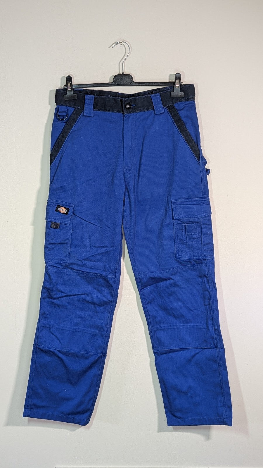 Dickies Men's Work Trousers - Blue - Size 32W 30L