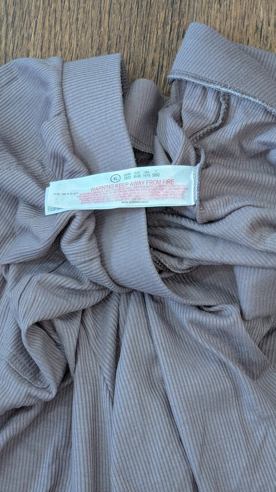 Primark Women's Stretch Trousers - Purple - Size 18