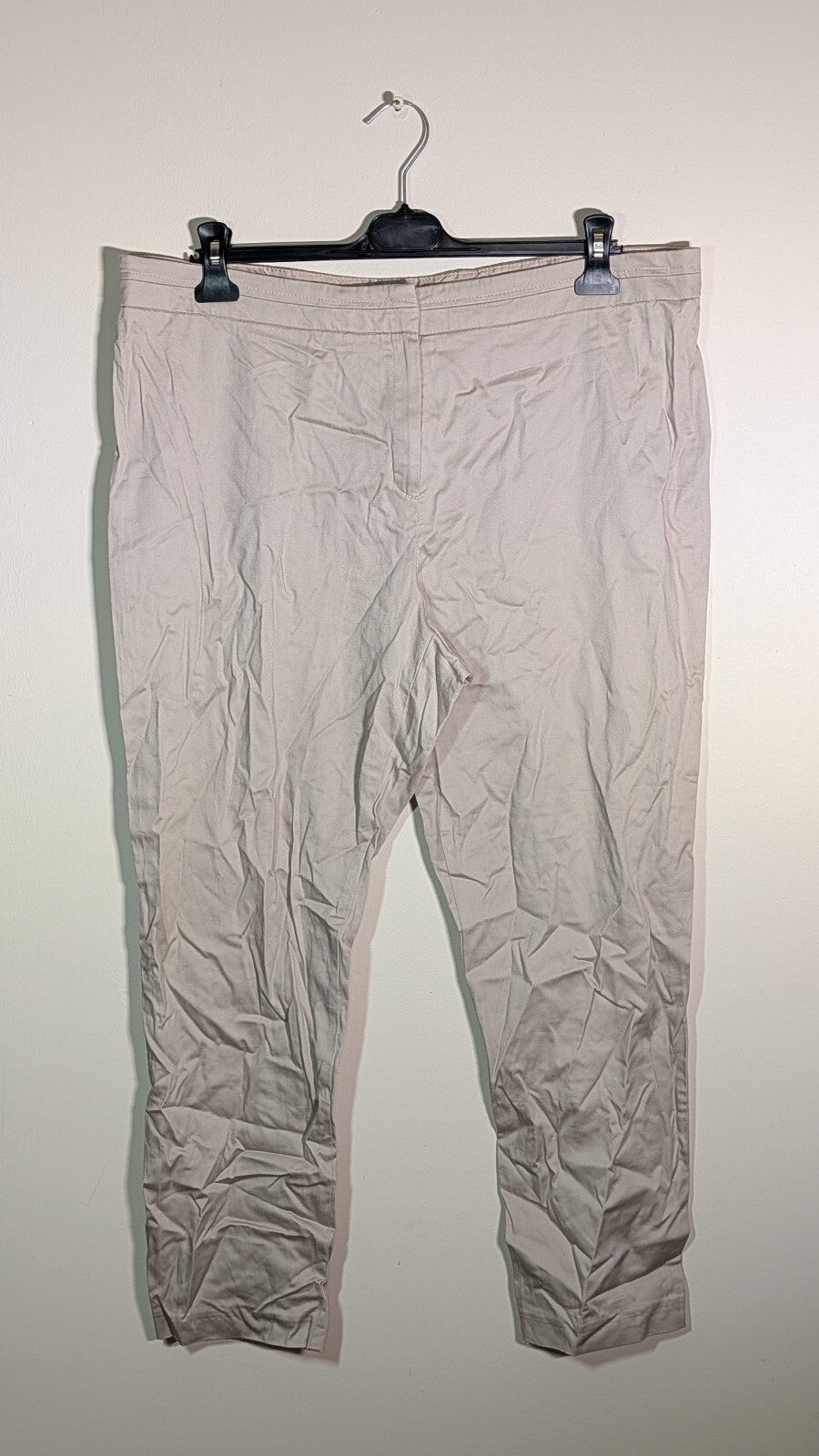 F&F Women's Chino Trousers - Beige - Size 18