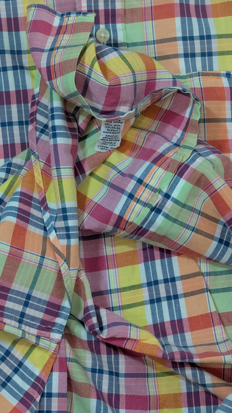 Ralph Lauren Men's Classic Fit Check Shirt - Multicoloured - Size Large