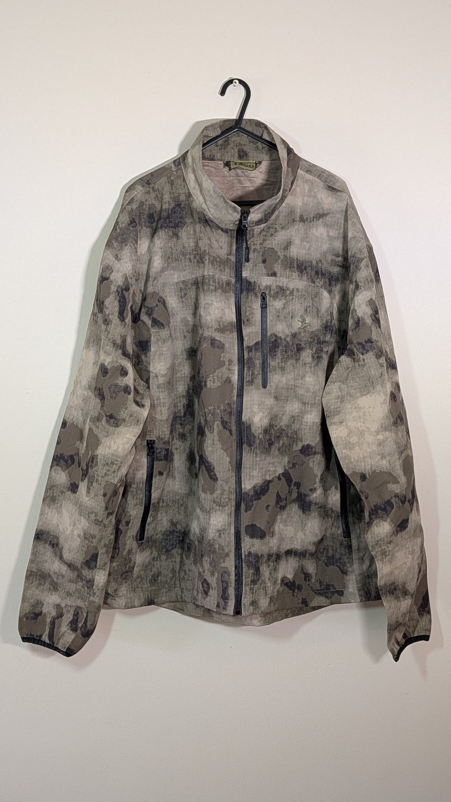 Il Lago Men's Camo Jacket - Green - Size XXL