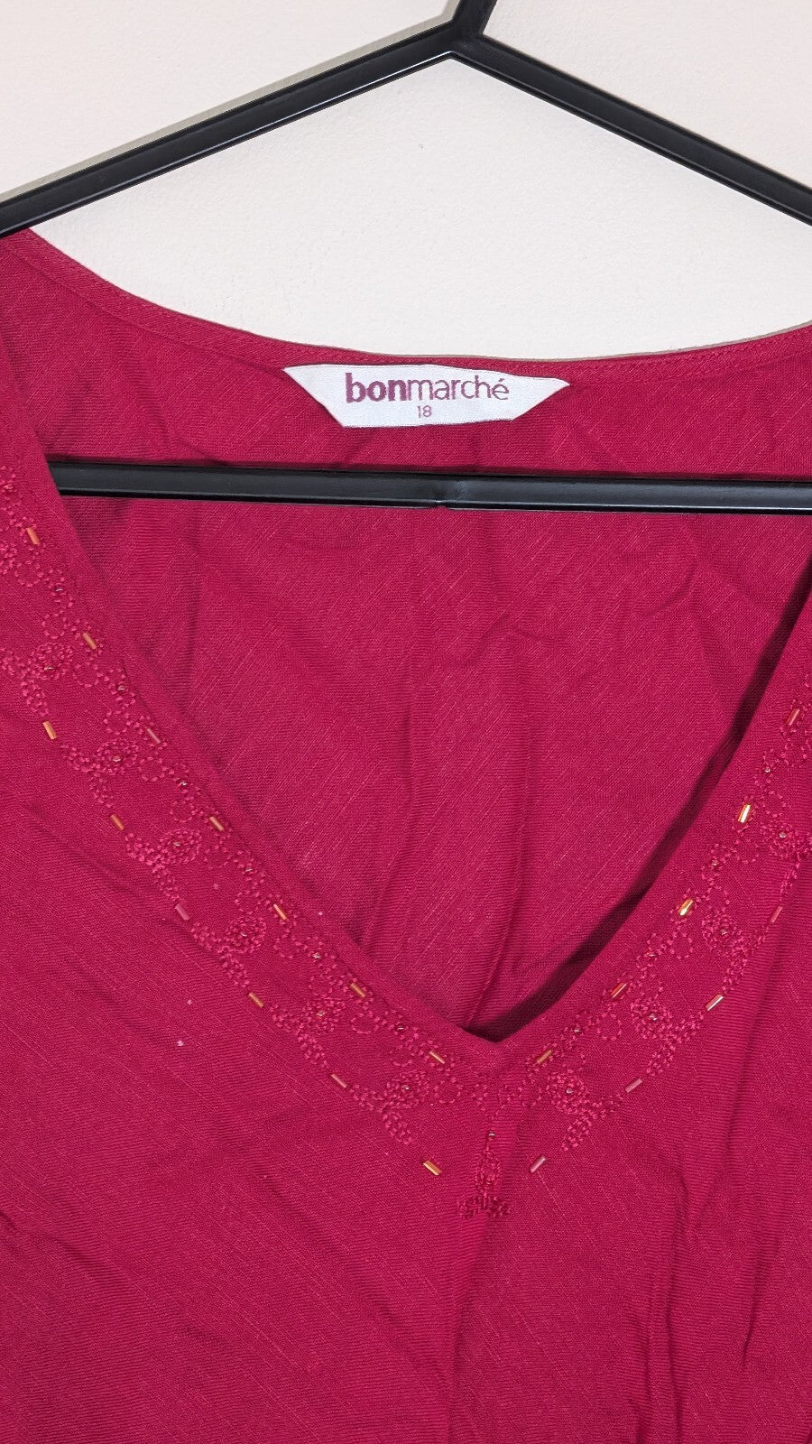 Bonmarche Women's Dress - Pink - Size 18