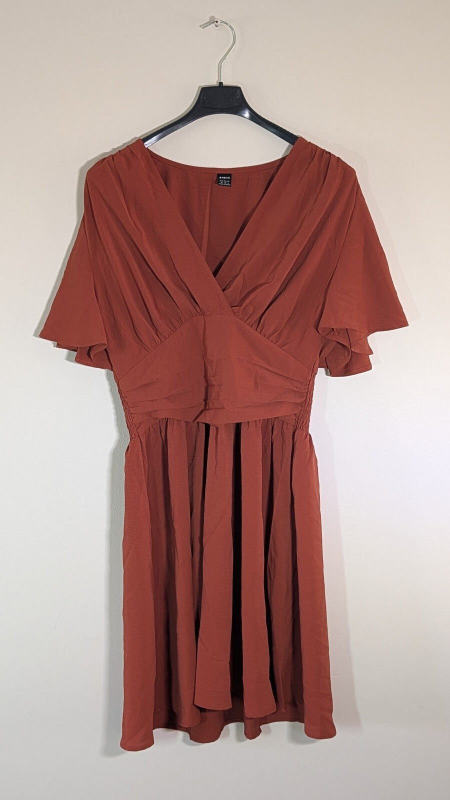 Shein Women's Dress - Orange - Size Medium