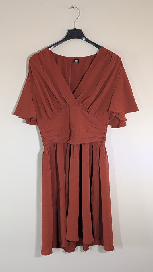 Shein Women's Dress - Orange - Size Medium