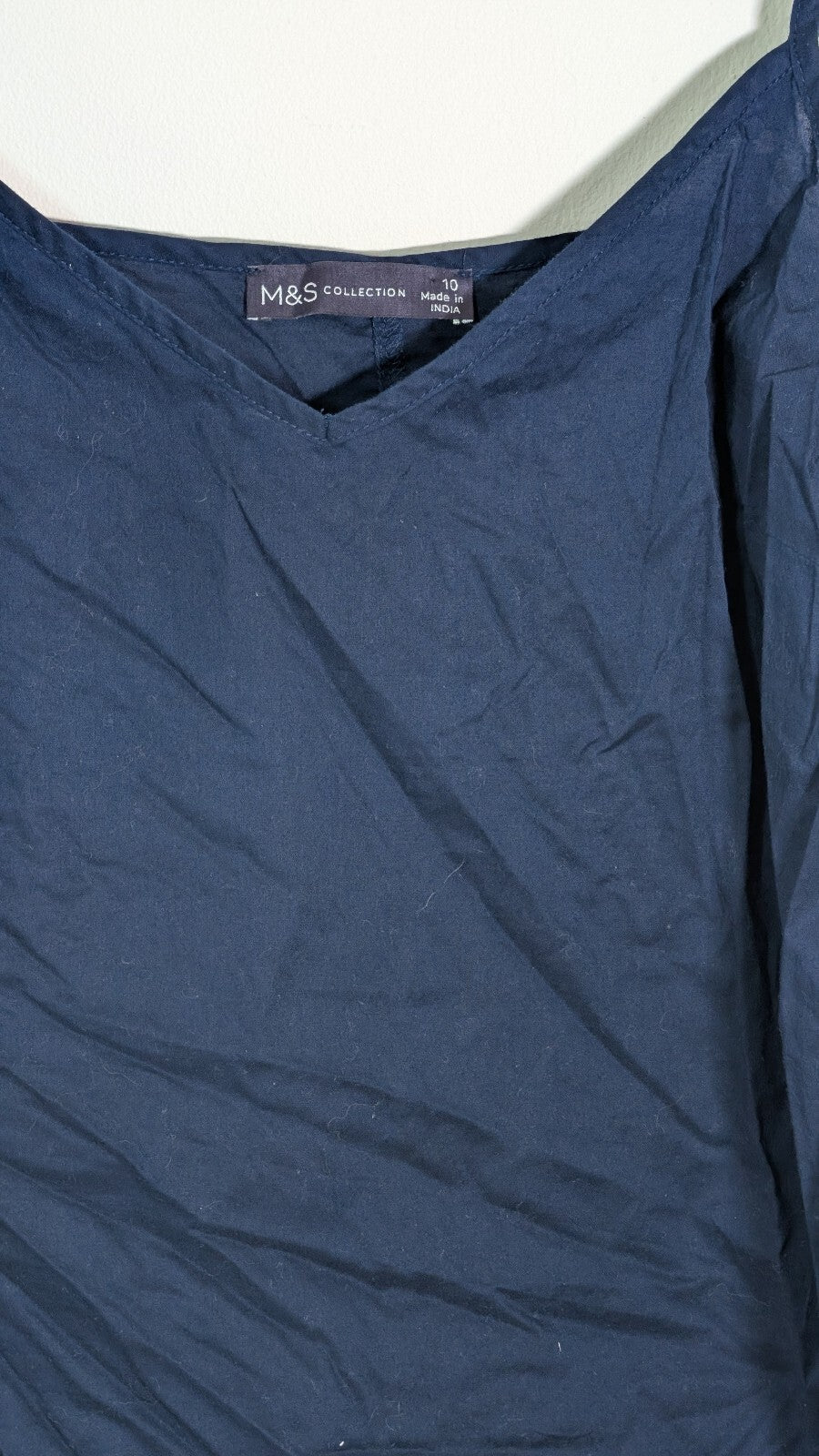 M&S Women's Dress - Navy - Size 10