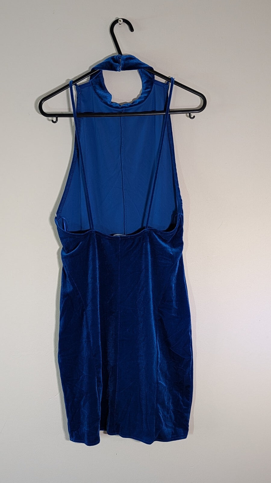 Bershka Women's Dress - Blue - Size Medium