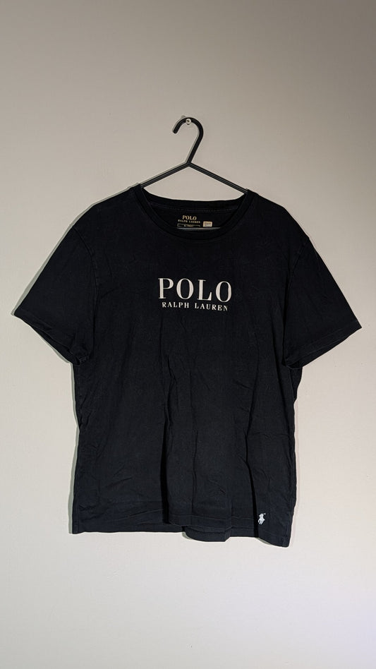 Ralph Lauren Men's T Shirt - Black - Size Medium